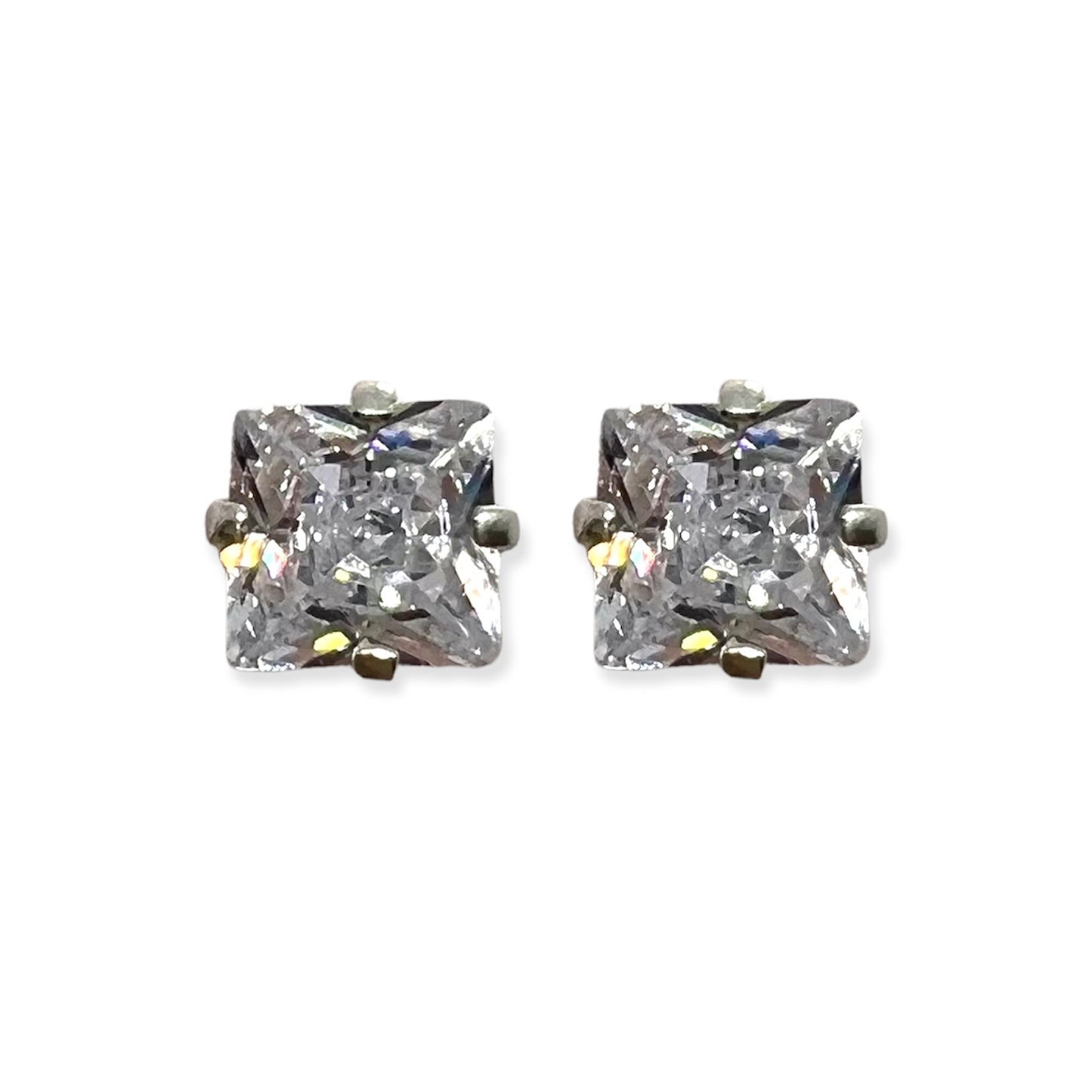 Diamond Square Studs