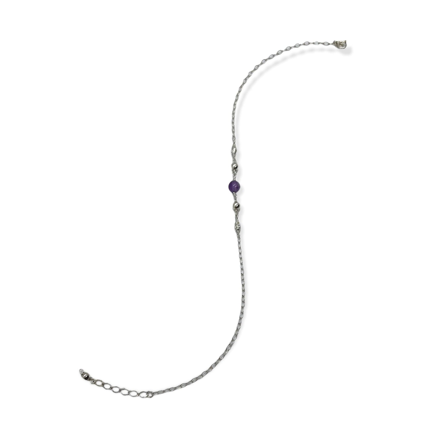 Lavender Anklet